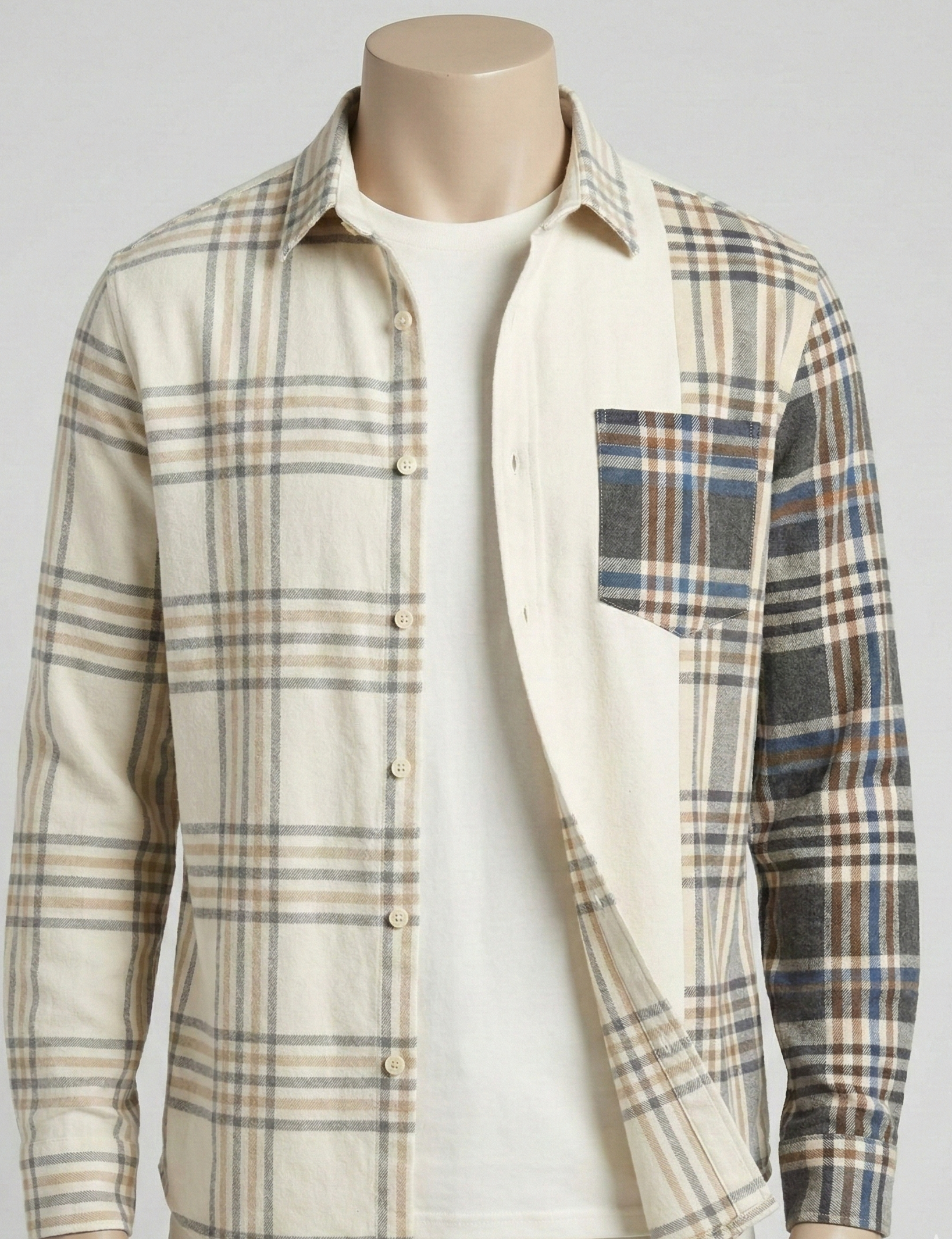 Multi-Checkered Premium Shirt